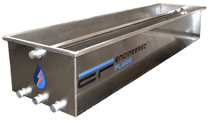 Photo of Engineered Fluids SLICTank Racks used for single-phase liquid immersion cooling applications